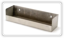 Food labelling :: stainless steel containers